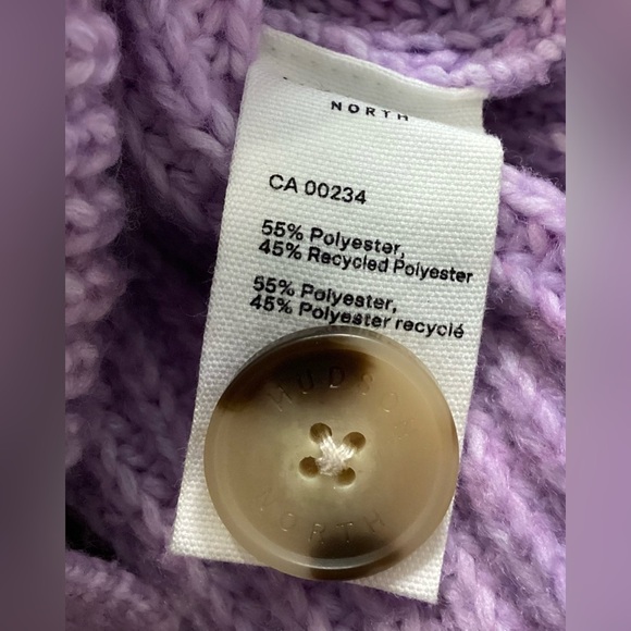 Hudson lilac button up sweater
Lg. - Picture 8 of 9